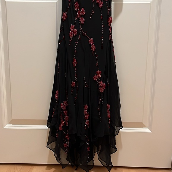 Elegant Beaded Gown - Picture 2 of 16